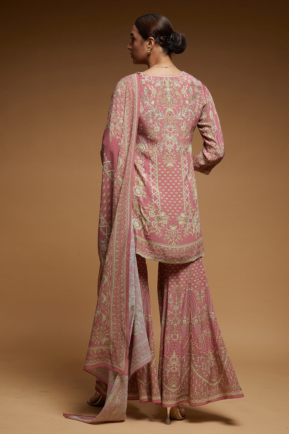 Pale Pink Sharara