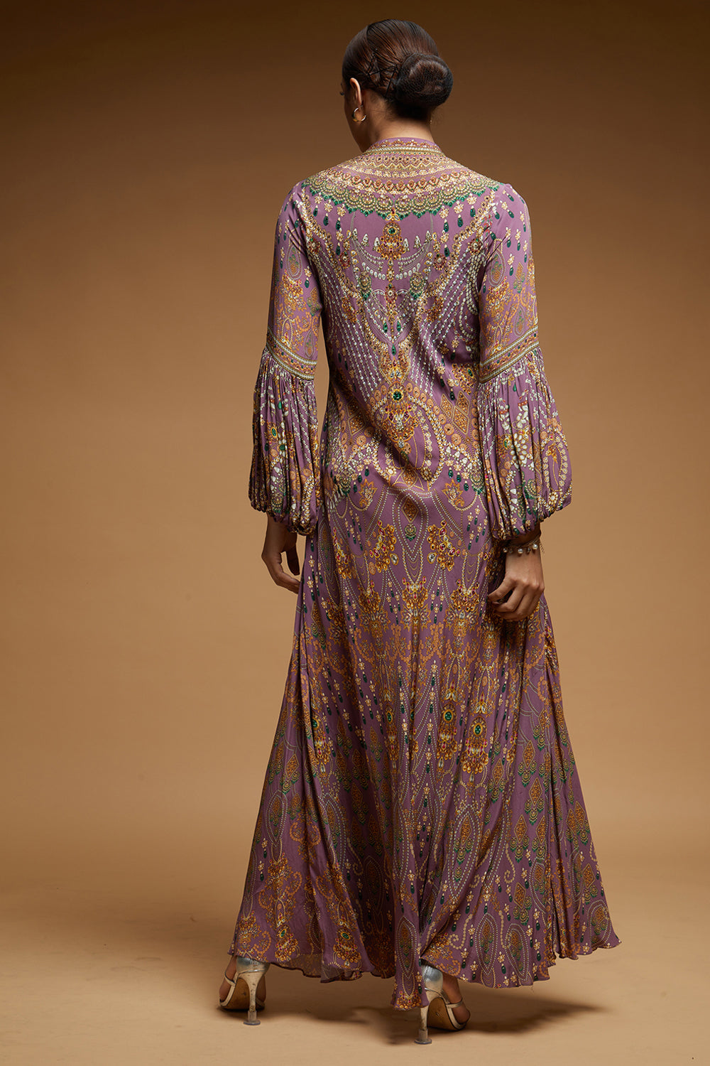 Lavender Bejewelled Gown