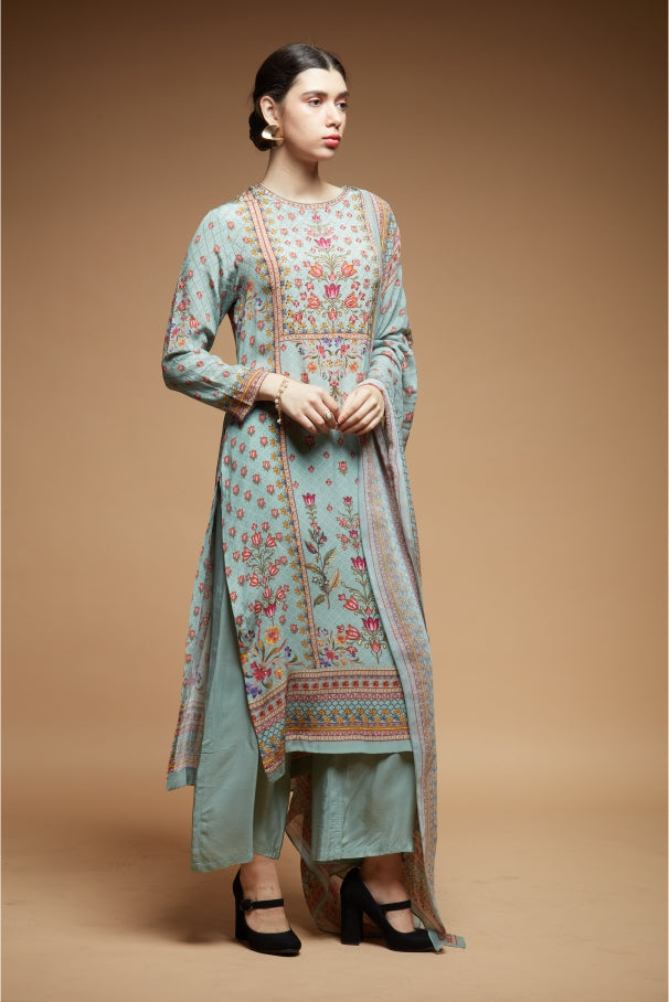 Pale-Mint-color-Suit-Set