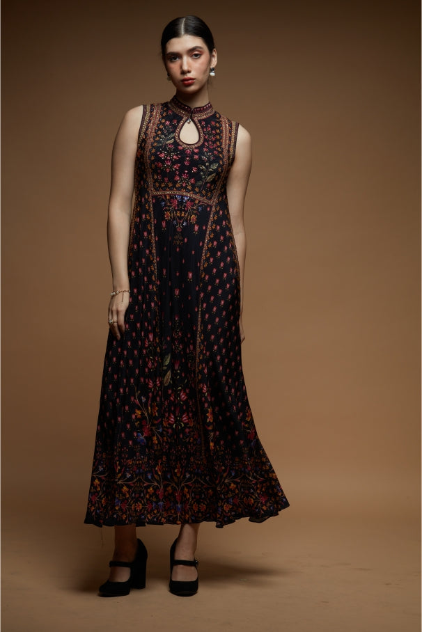 Black Color Gown