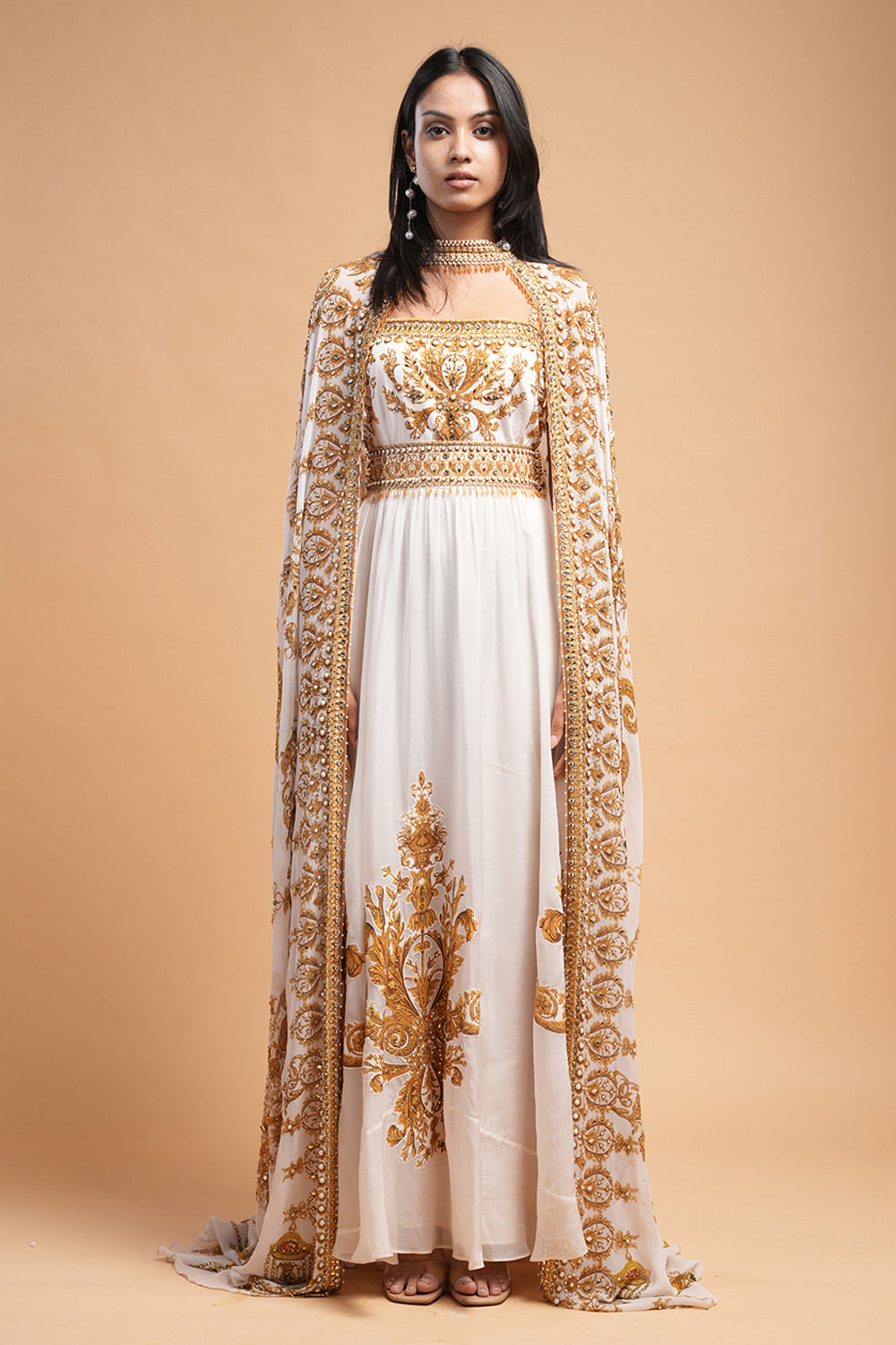 Beige Dress
