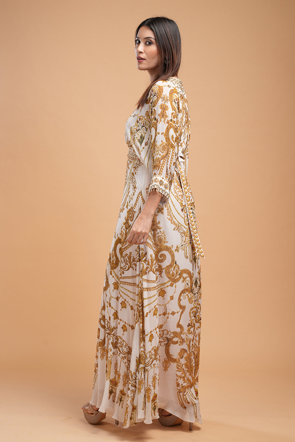 Beige Kaftan