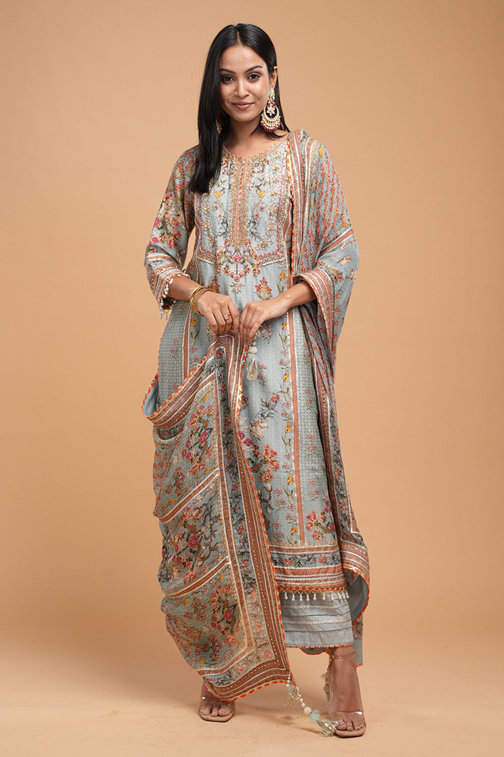 Pale Mint Kurta Set