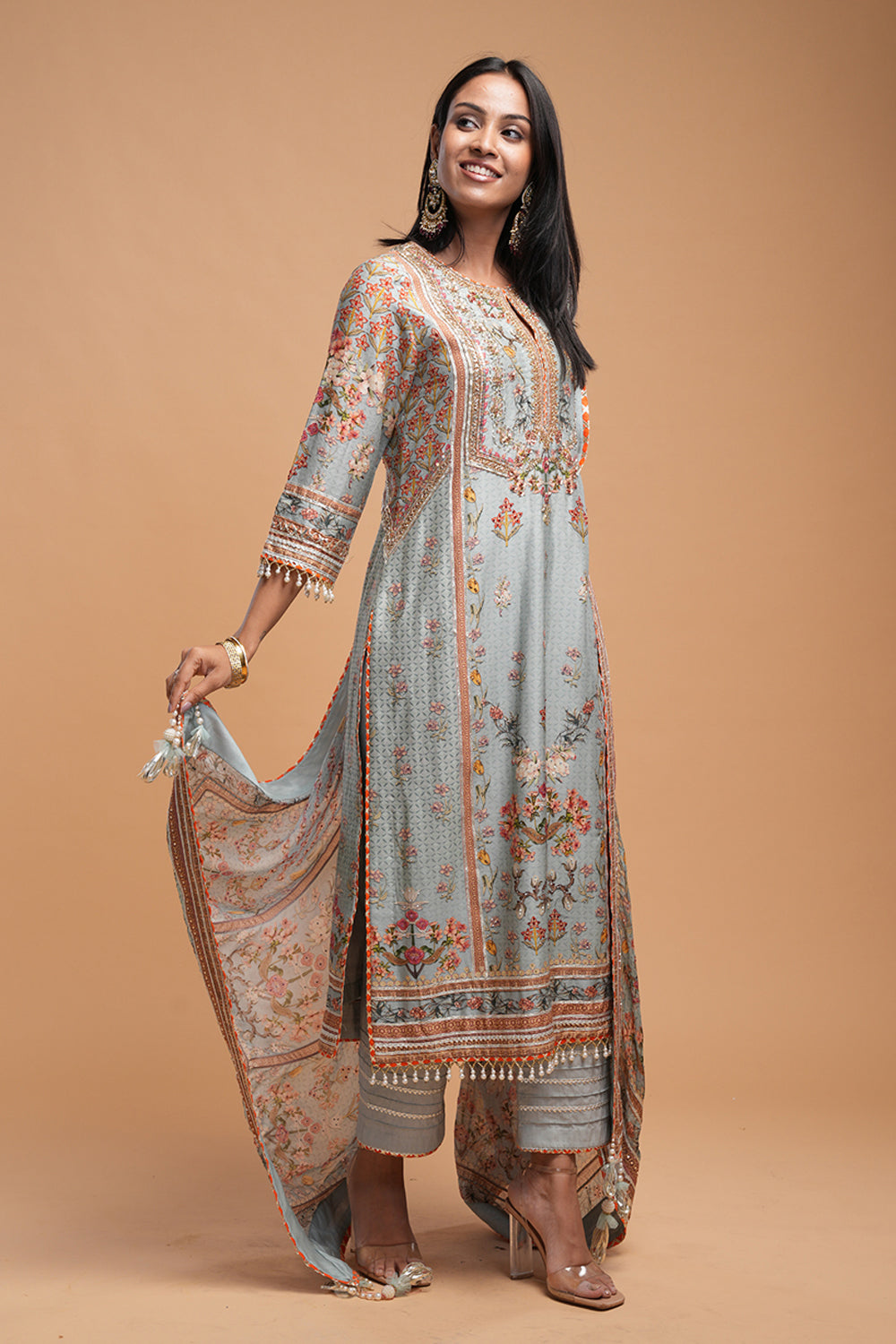 Pale Mint Kurta Set