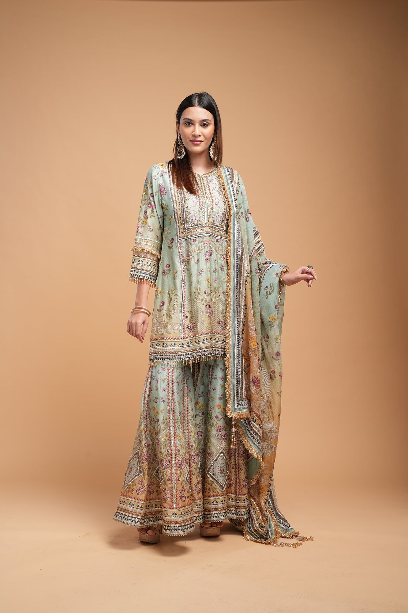 aqua-color-sharara-set-4