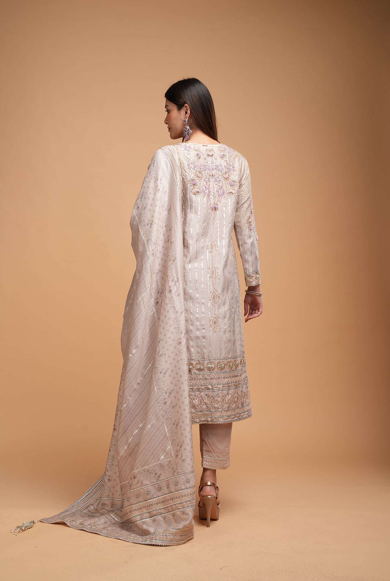 Beige-Color-Suit-Set