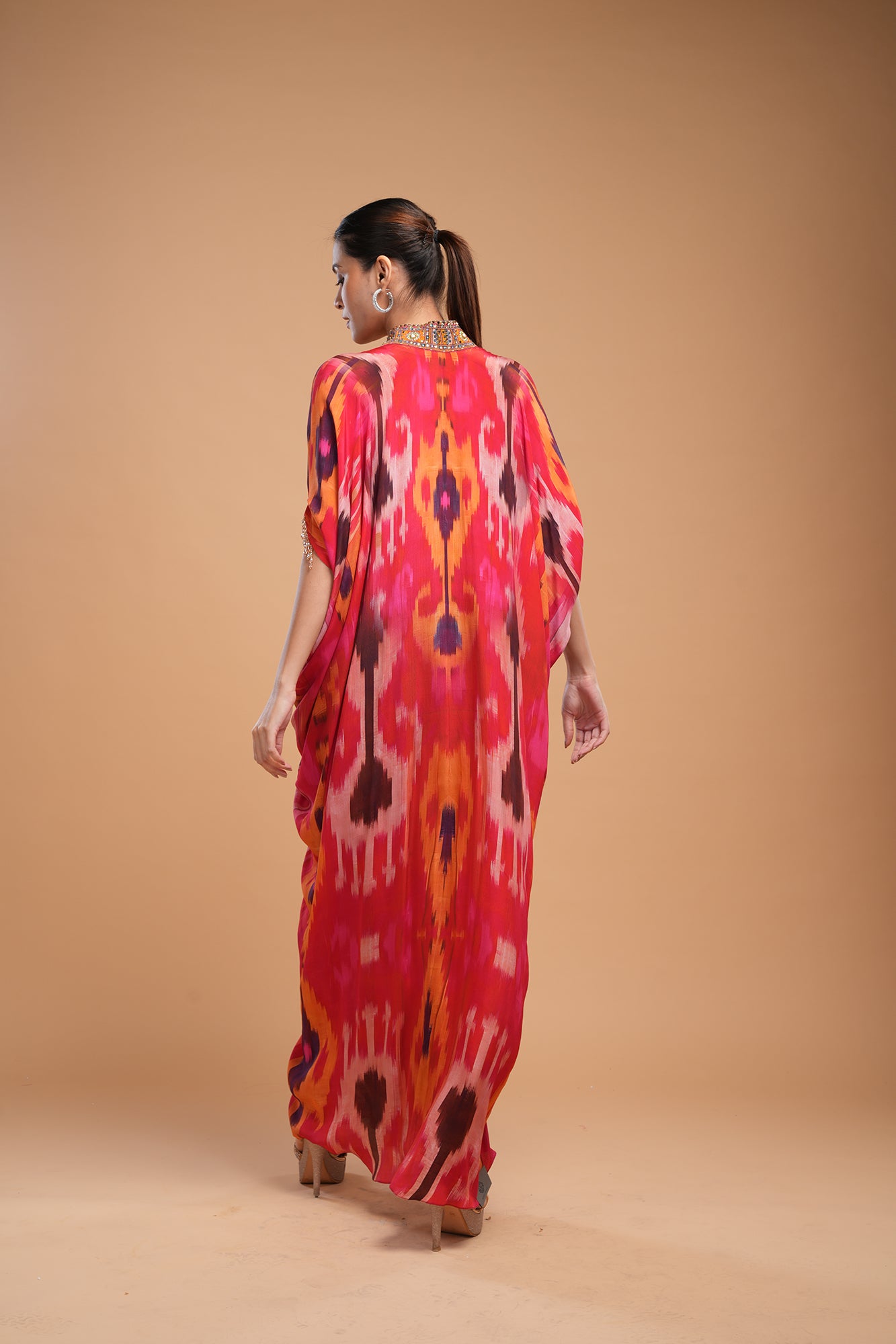 Fuchsia-Color-Kaftan