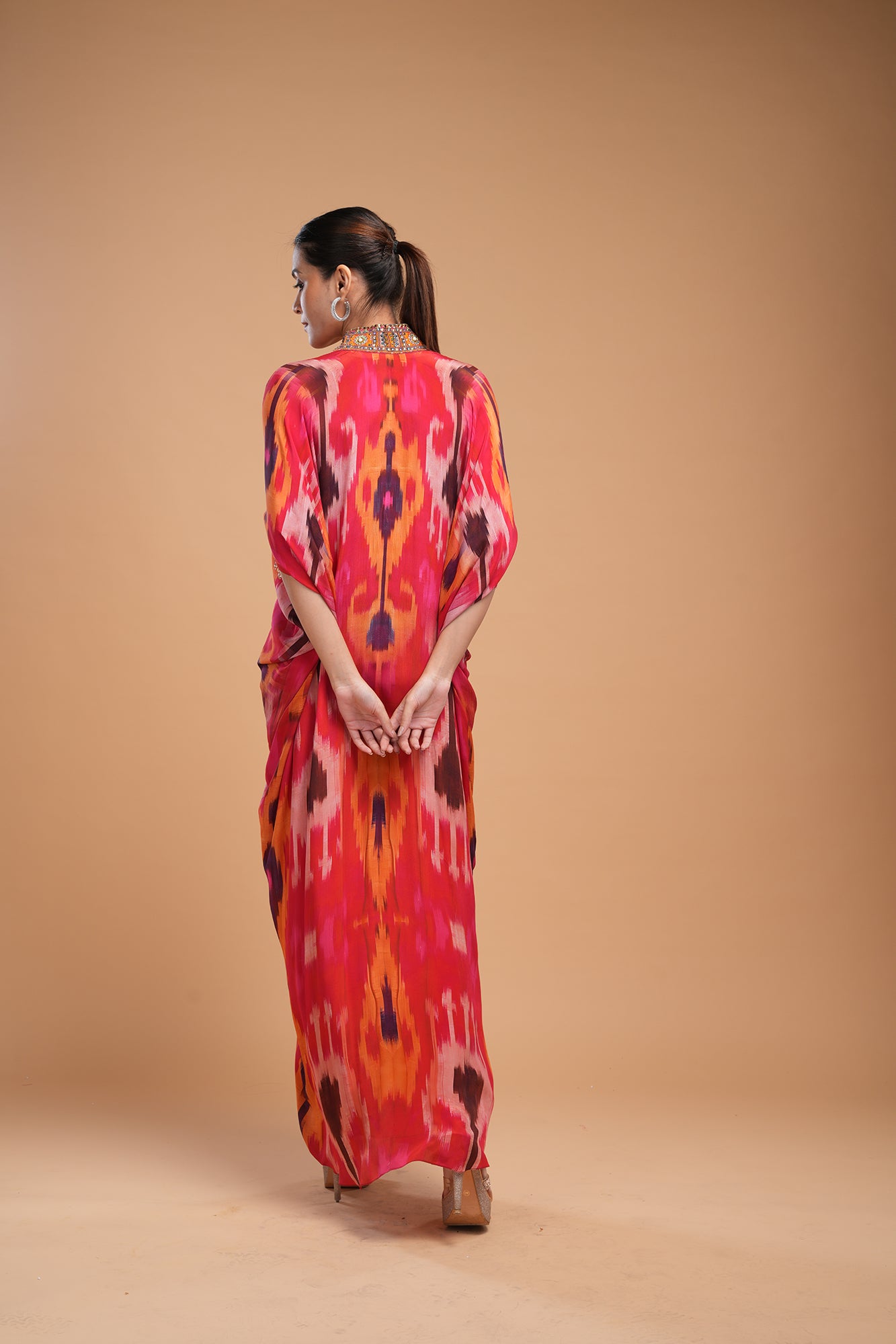 Fuchsia-Color-Kaftan