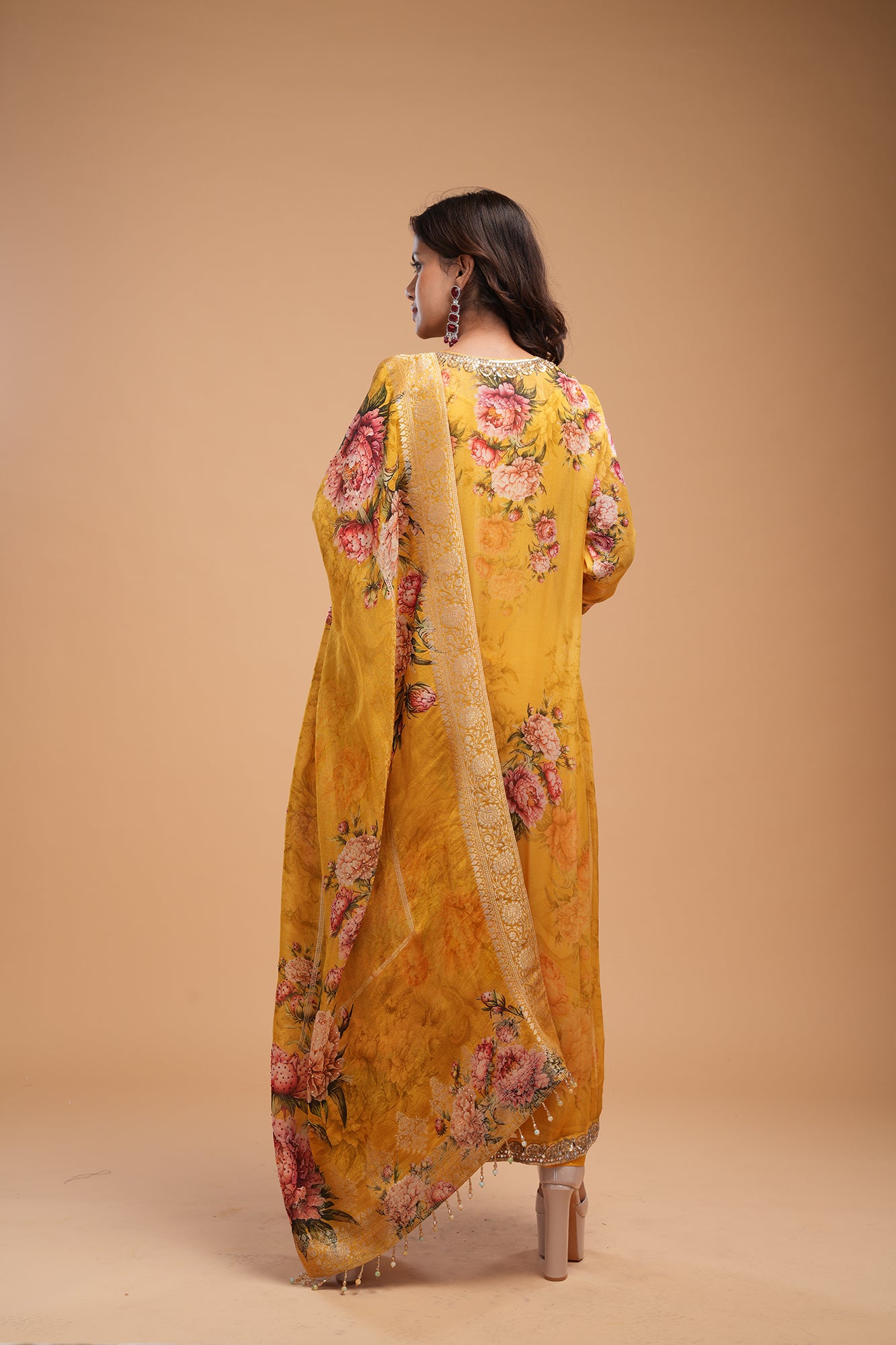 Mustard-Color-Suit-Set