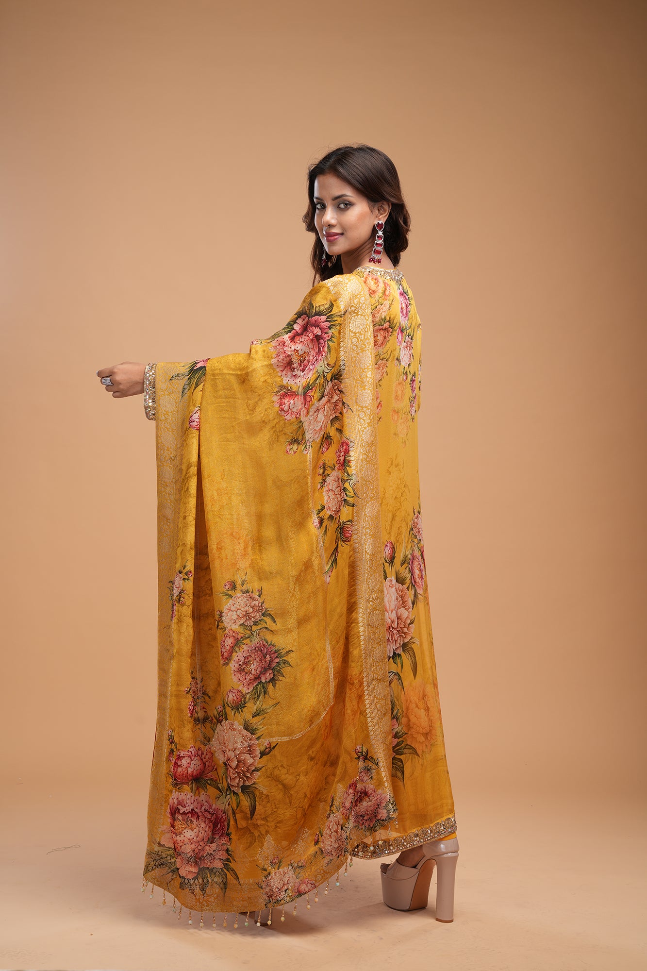 Mustard-Color-Suit-Set