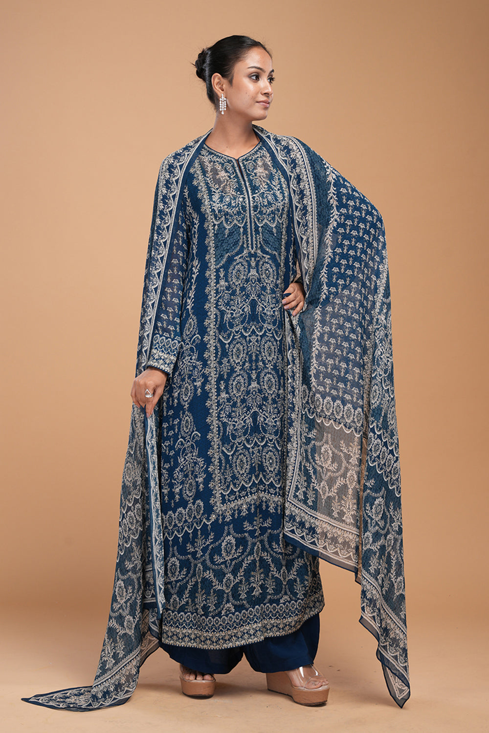 Blue Kurta Set