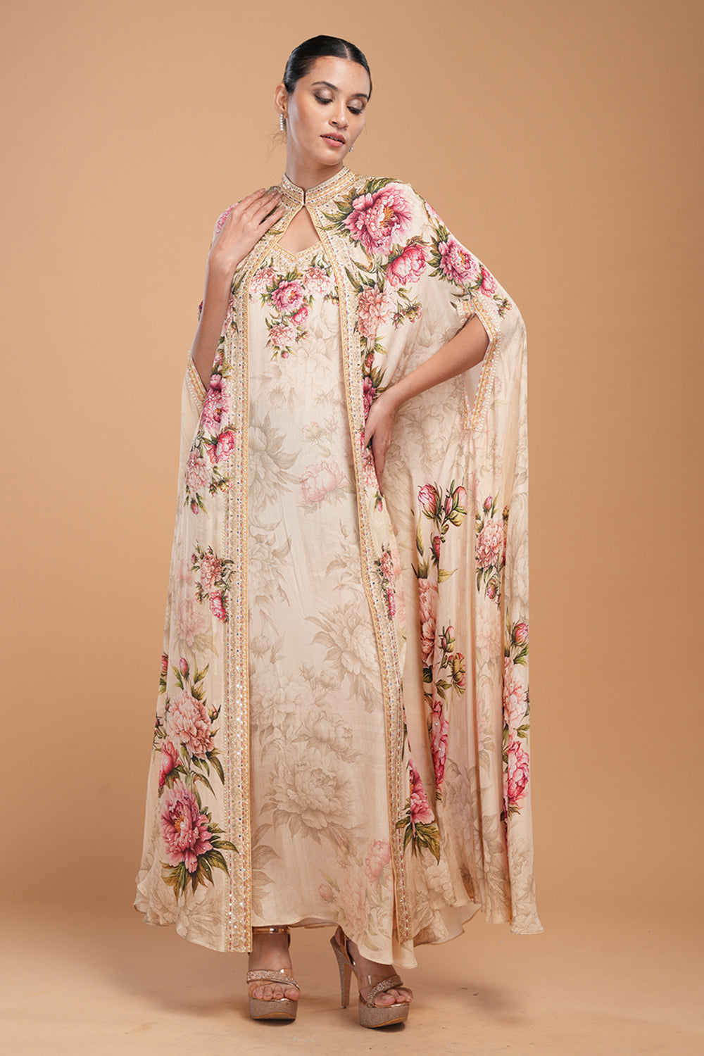 Beige Kaftan