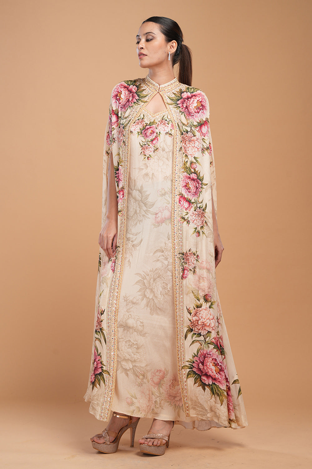 Beige Kaftan
