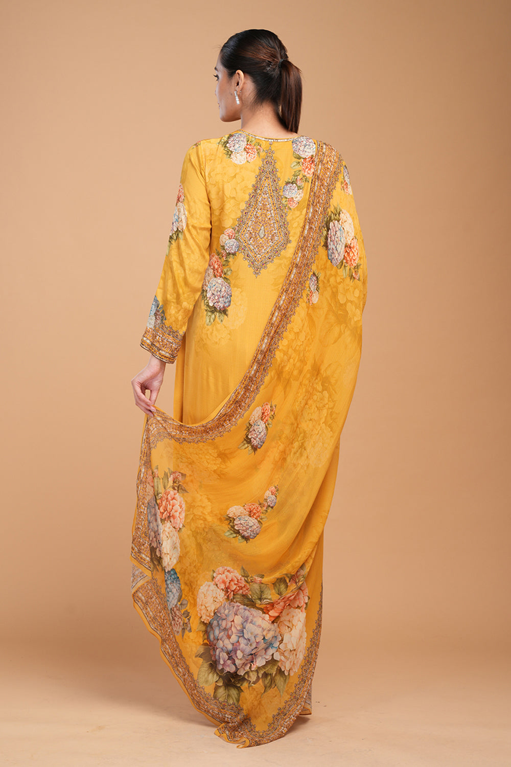 Yellow Color Suit Set