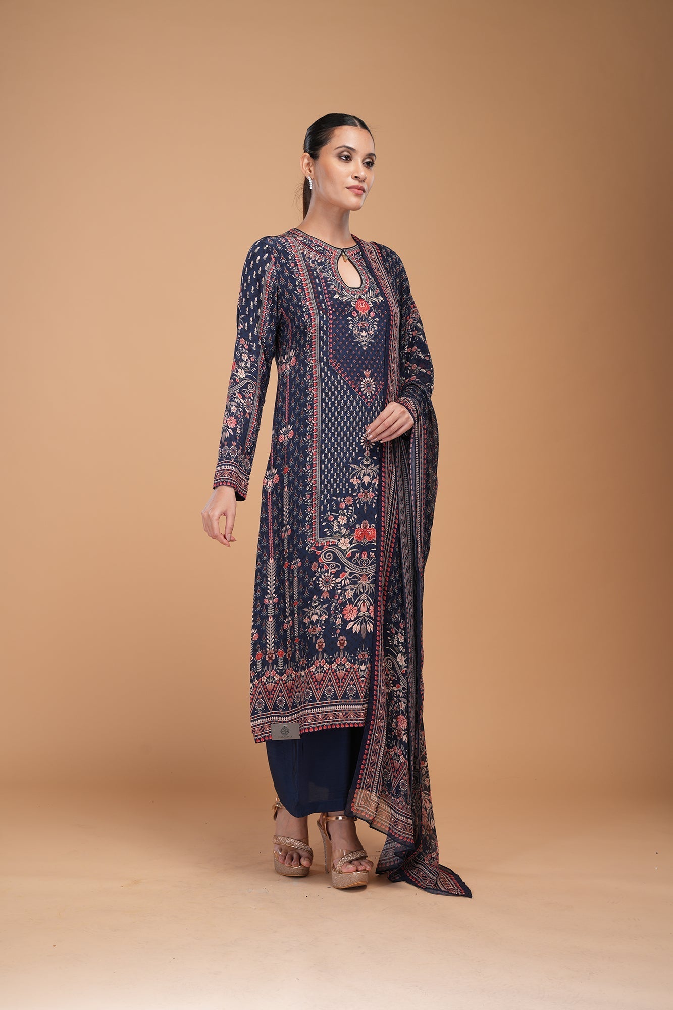 Navy-Blue-Color-Suit-Set