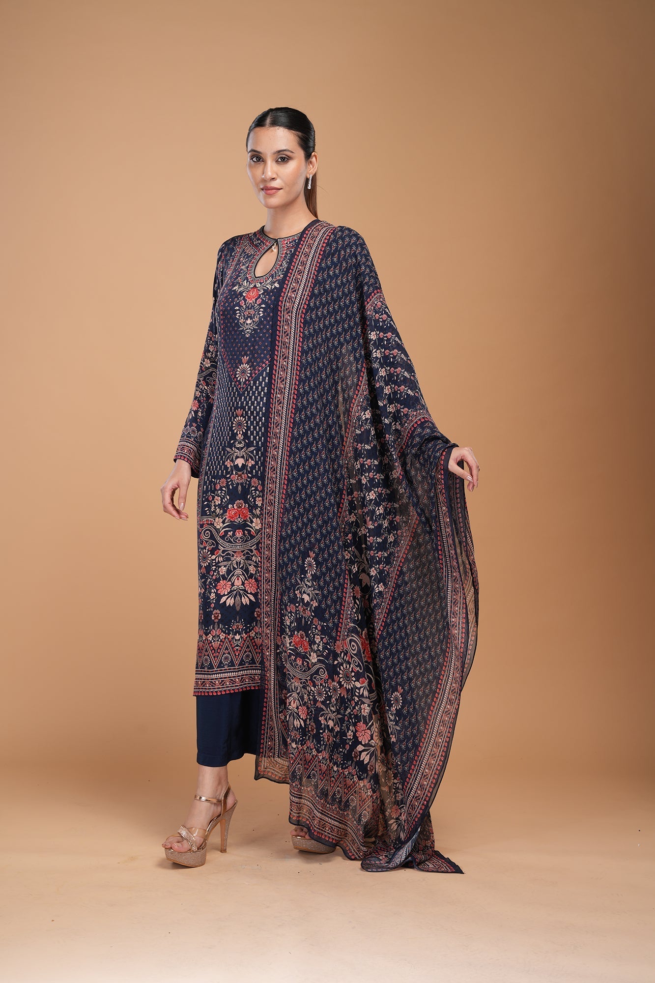 Navy-Blue-Color-Suit-Set