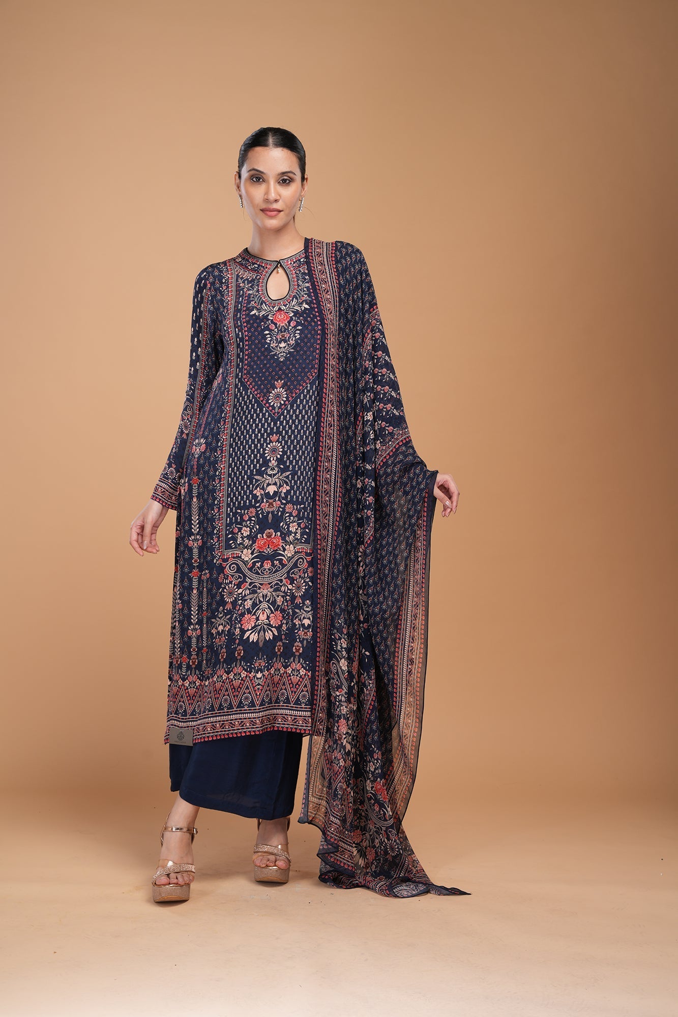 Navy-Blue-Color-Suit-Set