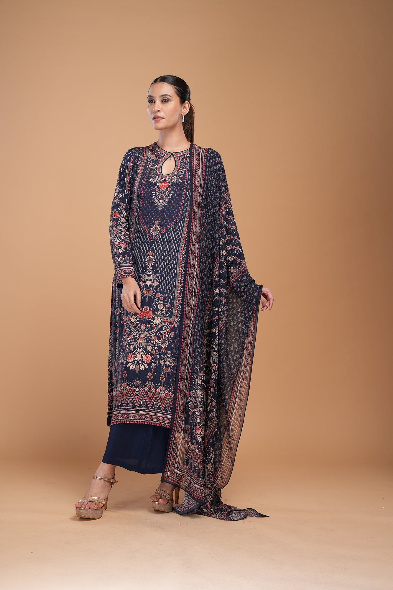 Navy-Blue-Color-Suit-Set