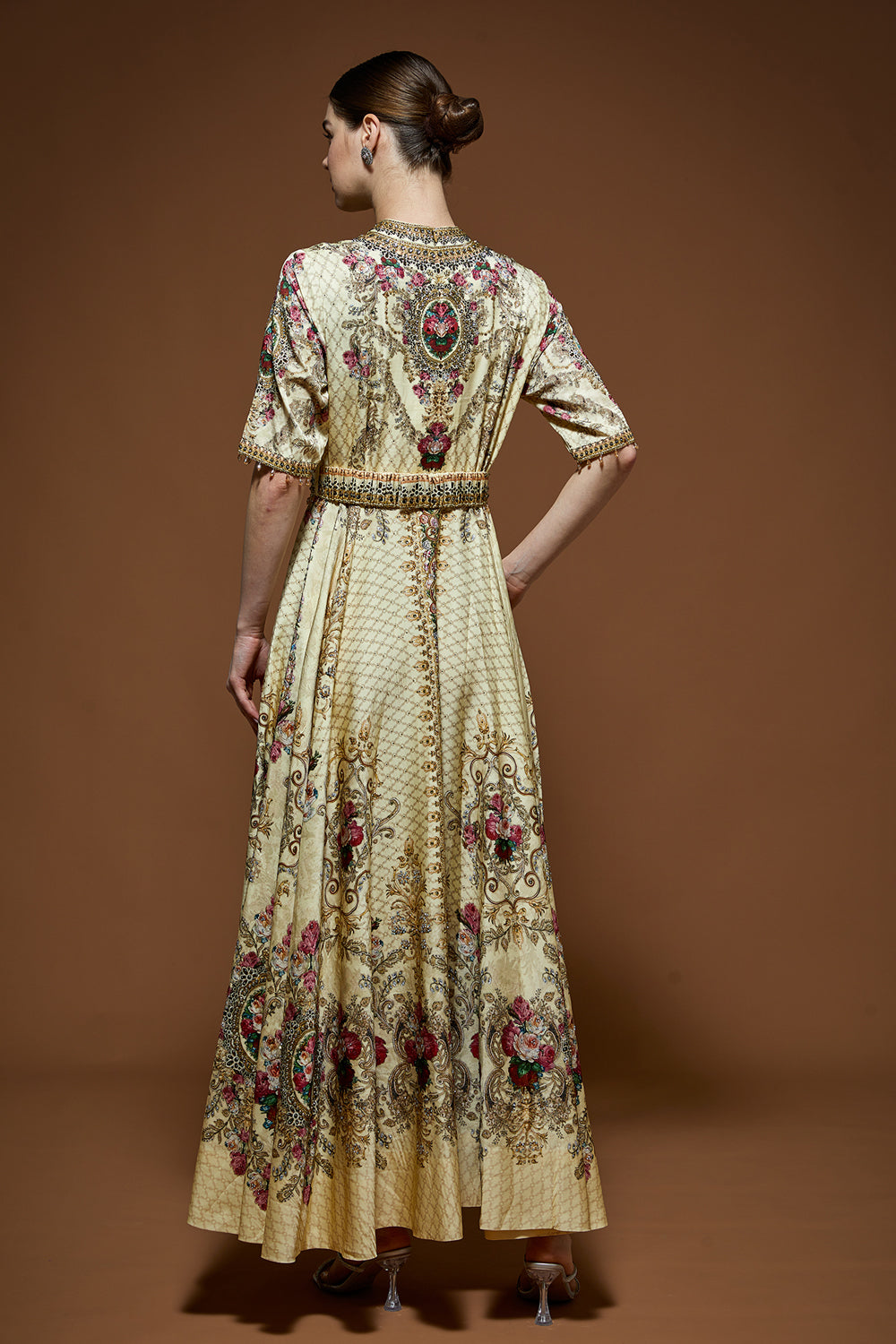 Dark Ivory Kaftan