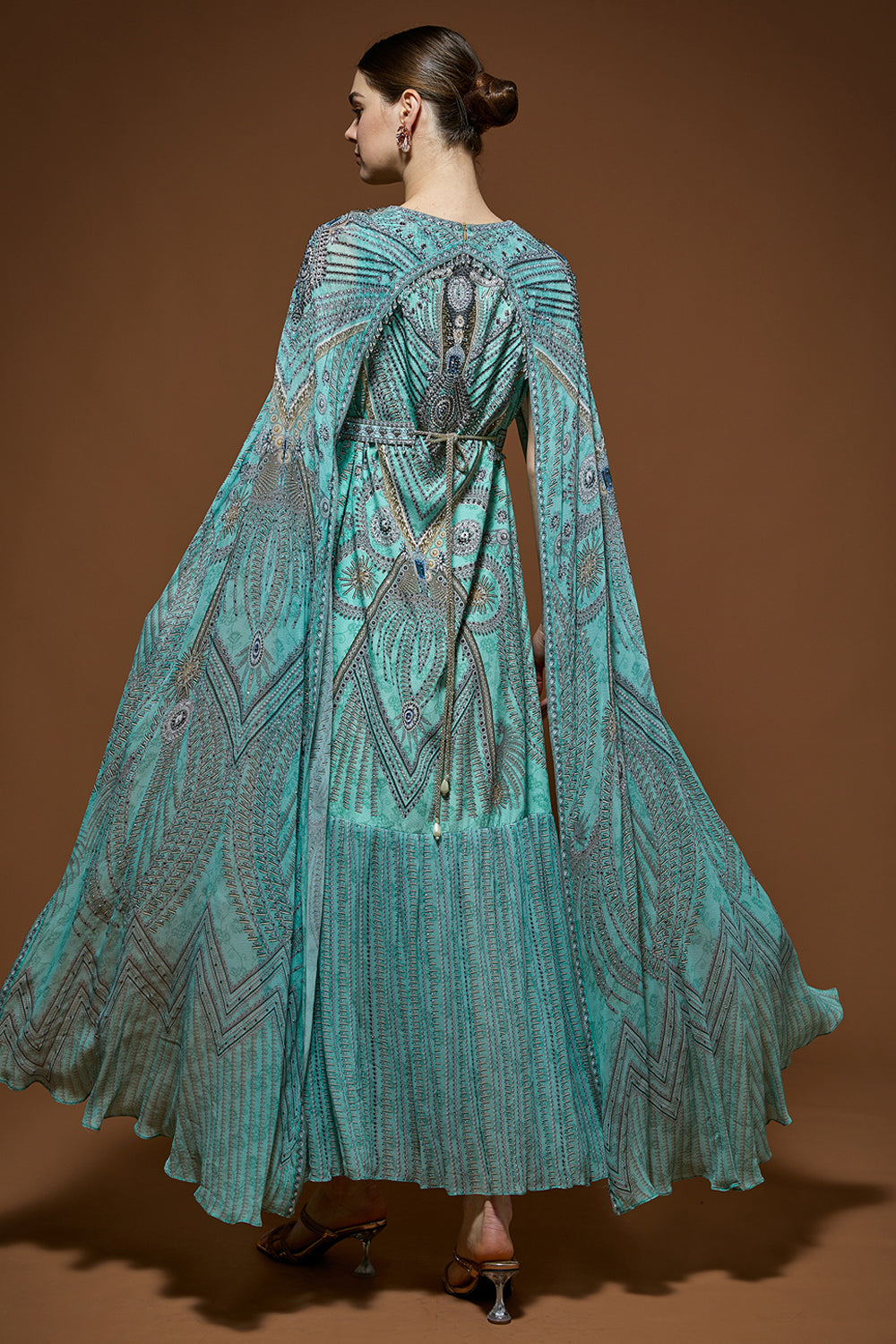 Light Aqua Kaftan