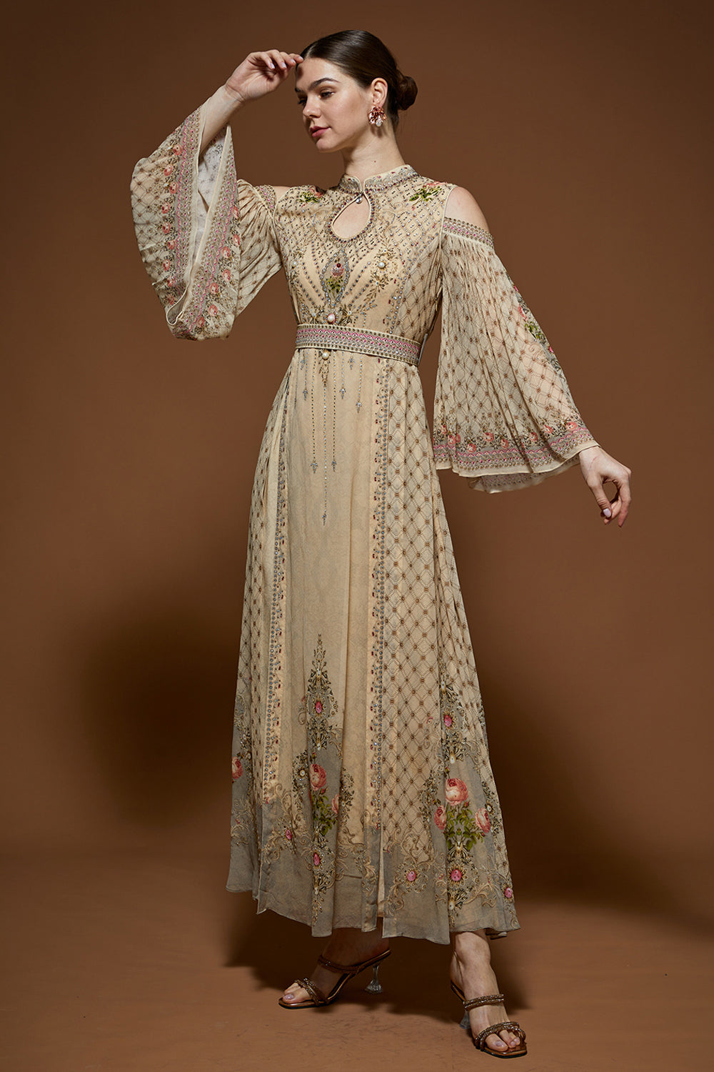 Beige Kaftan