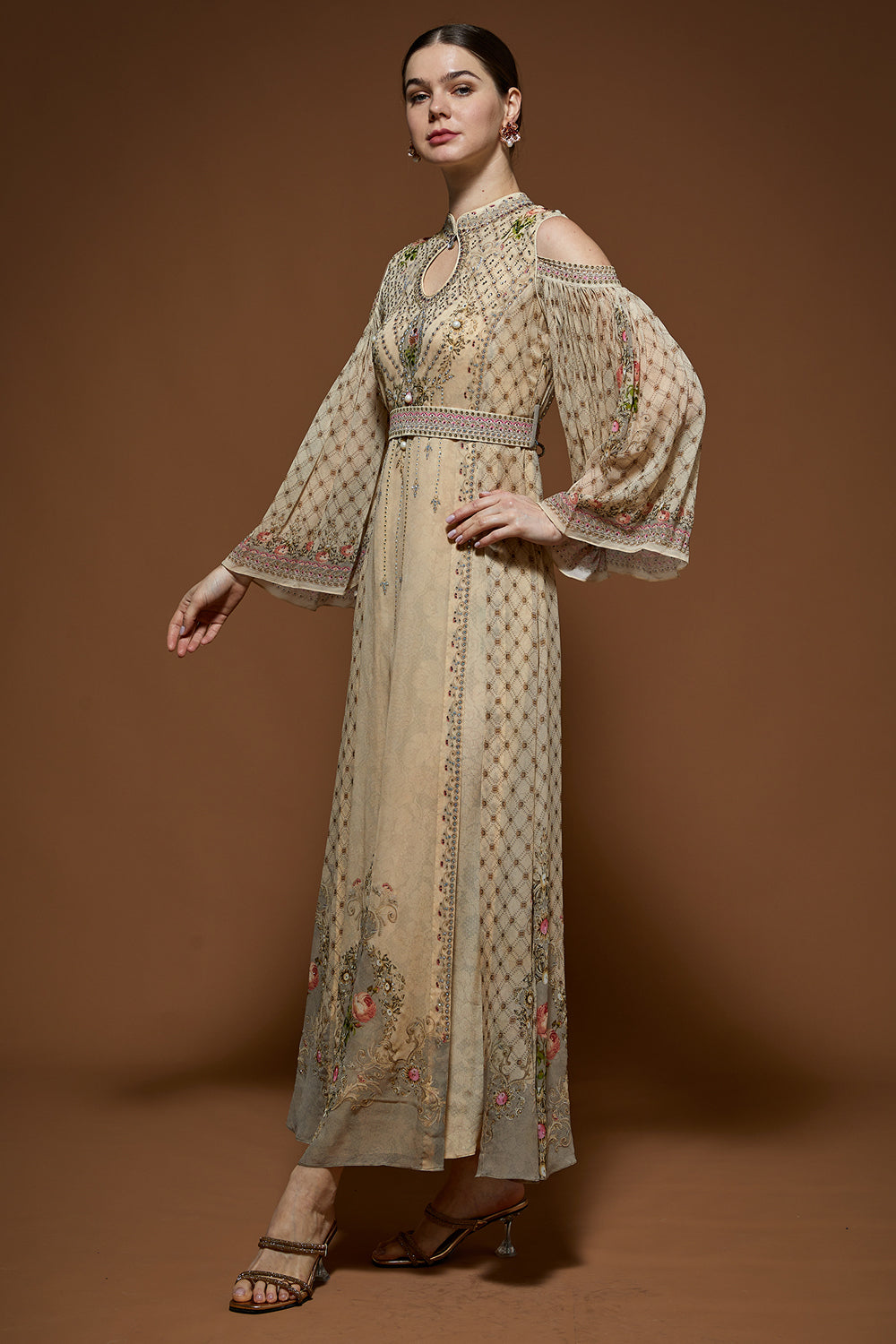 Beige Kaftan