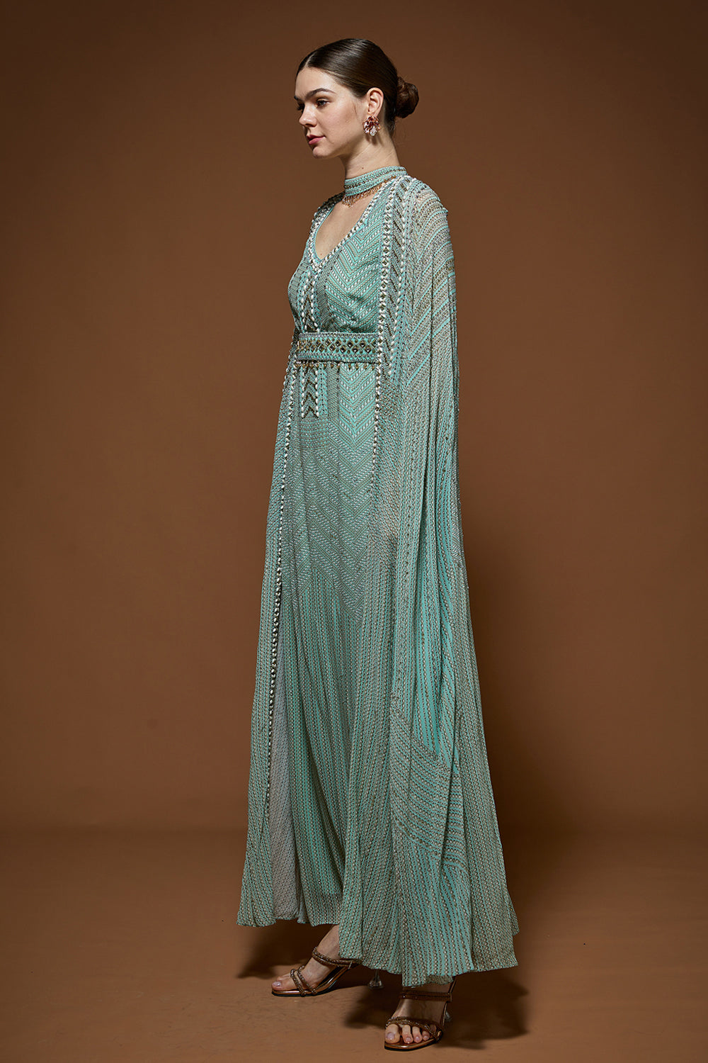 Aqua Kaftan