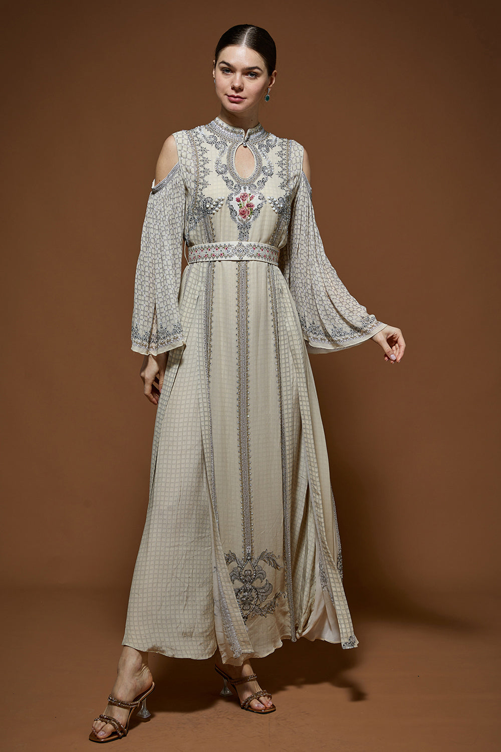 Beige Kaftan