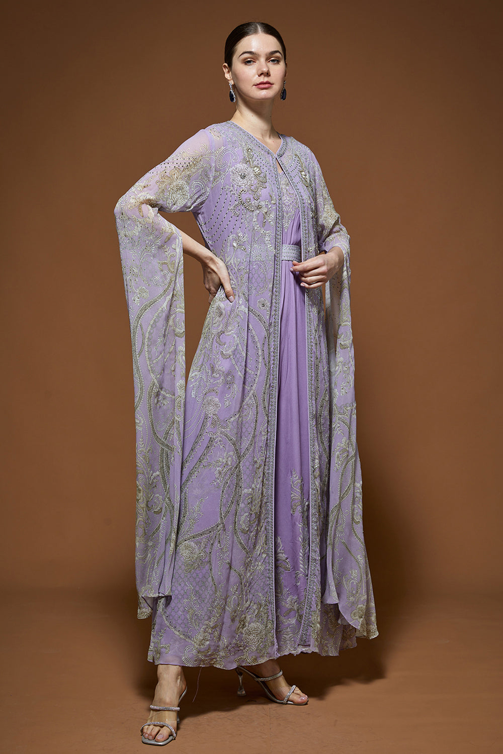 Mauve Kaftan