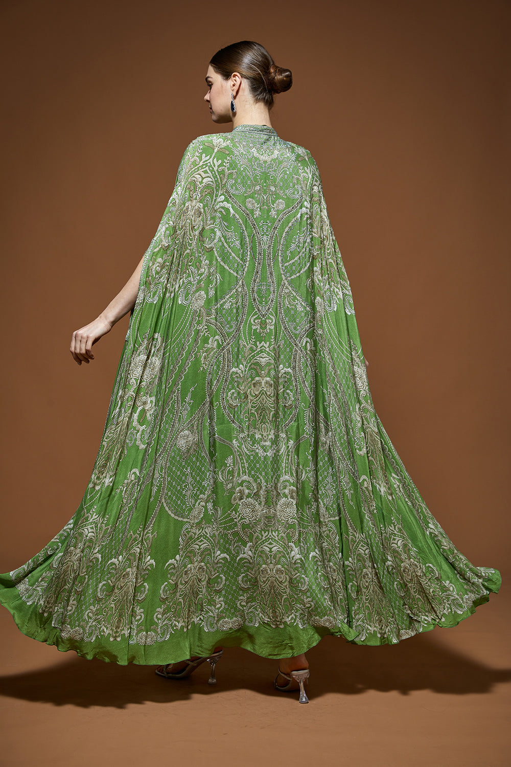 Pale Green Kaftan