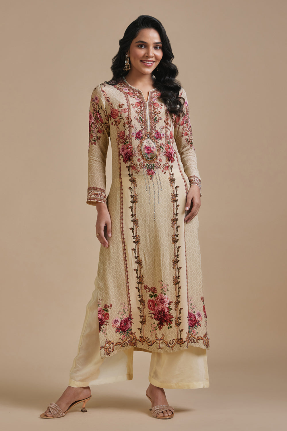 Roselle Suit Dupatta Set