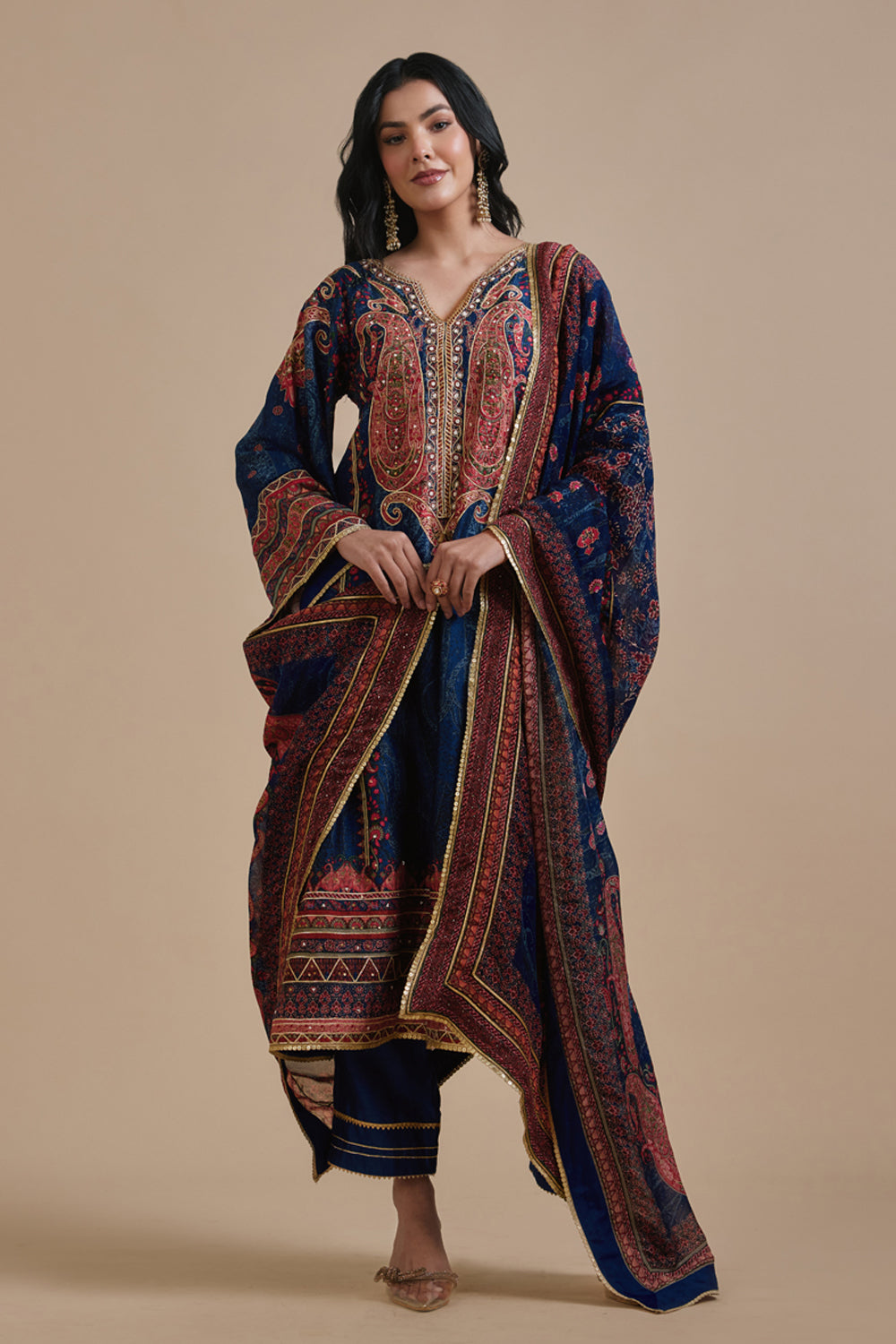 Le Jardin Suit Dupatta Set