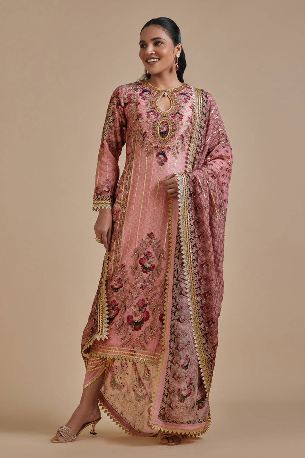 La Rosee' Suit Dupatta Set