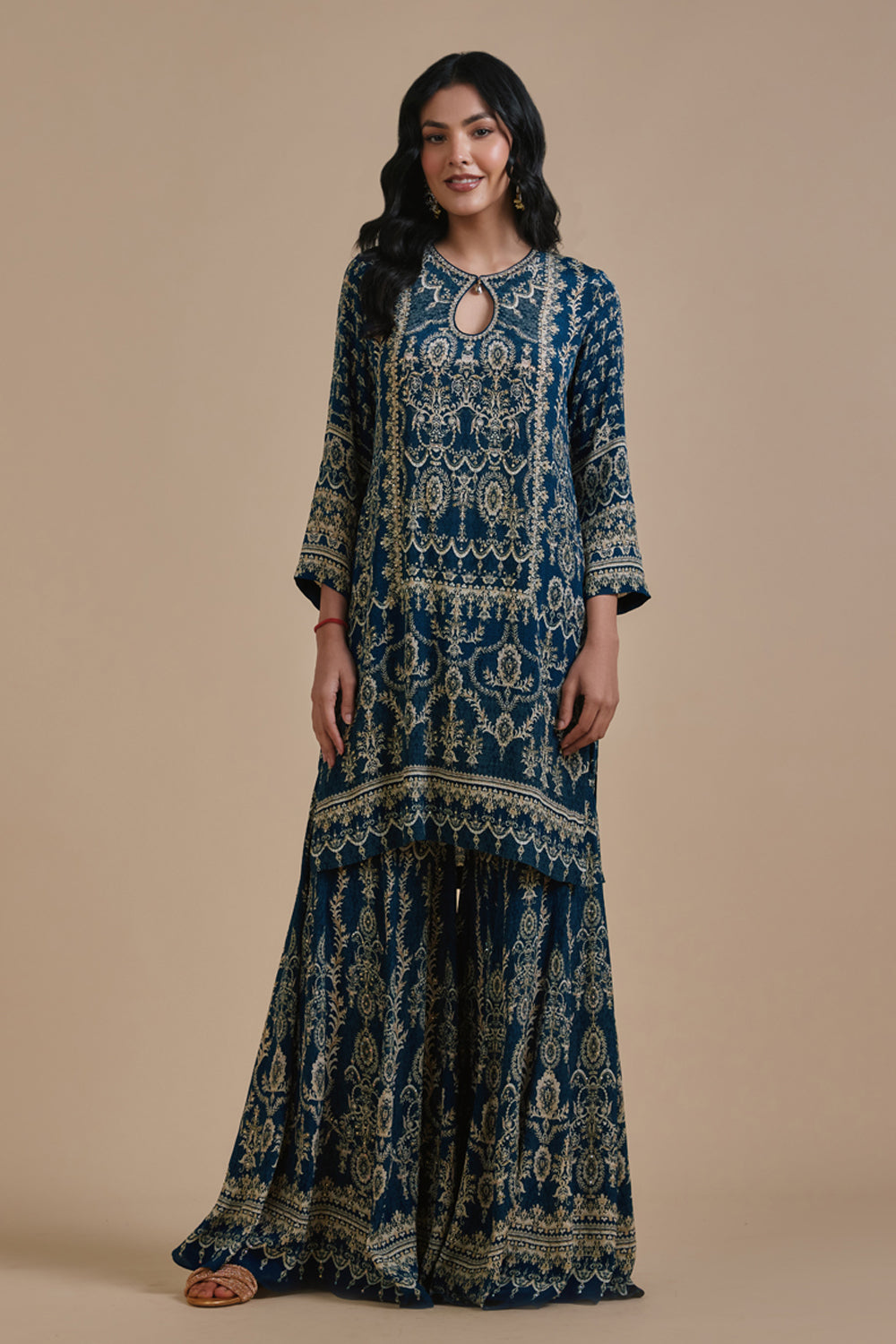 Alice Kaushik in our Najwa Sharara Set