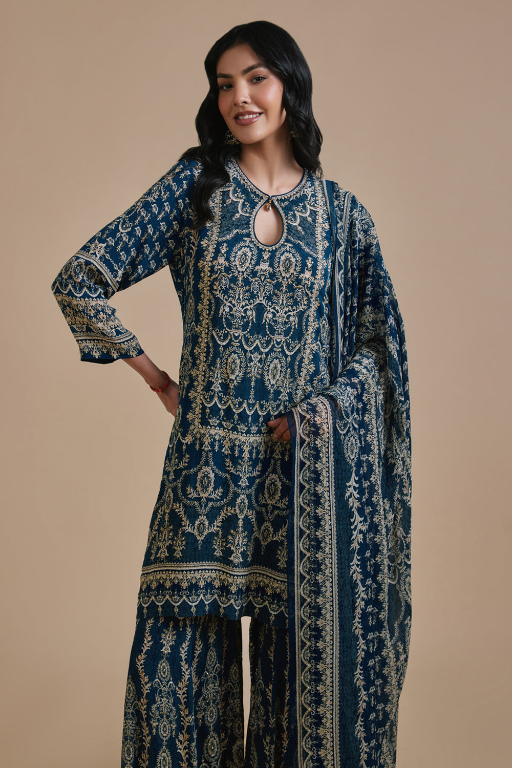 Alice Kaushik in our Najwa Sharara Set