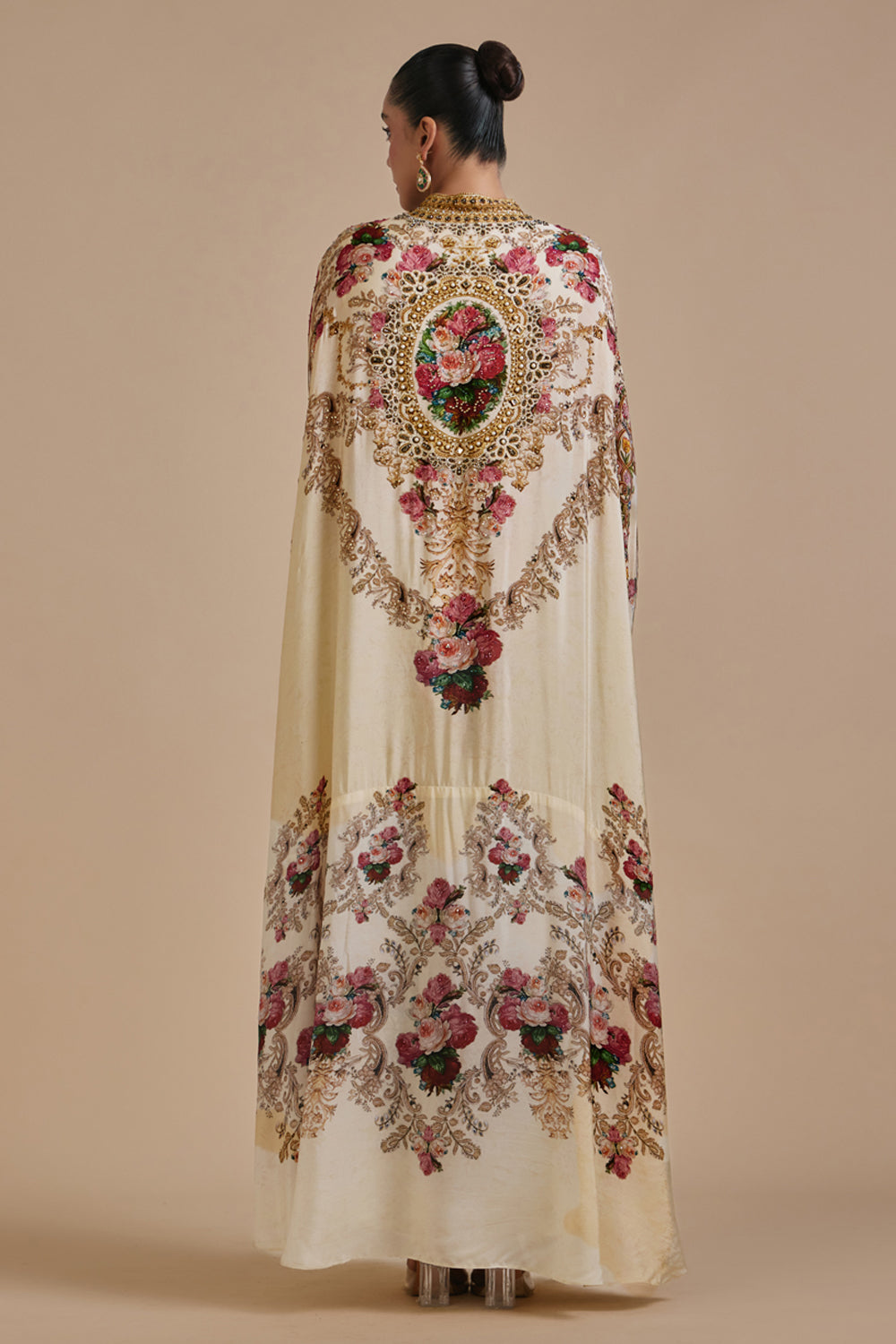 Naaz Cape Kaftan Gown