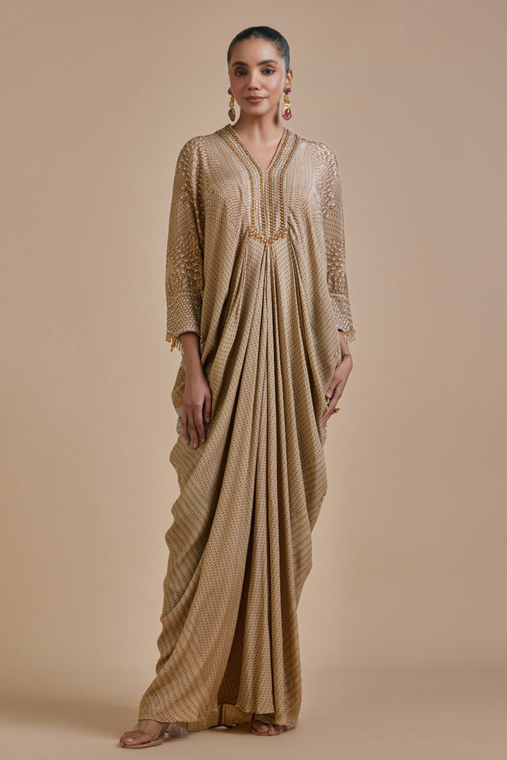 Sunehri Hoor Kaftan Gown