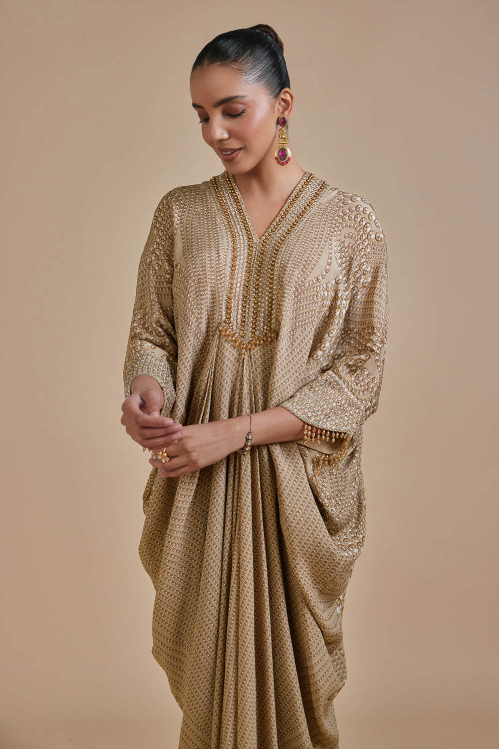 Sunehri Hoor Kaftan Gown