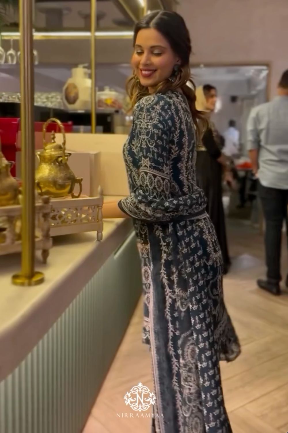 Alice Kaushik in our Najwa Sharara Set