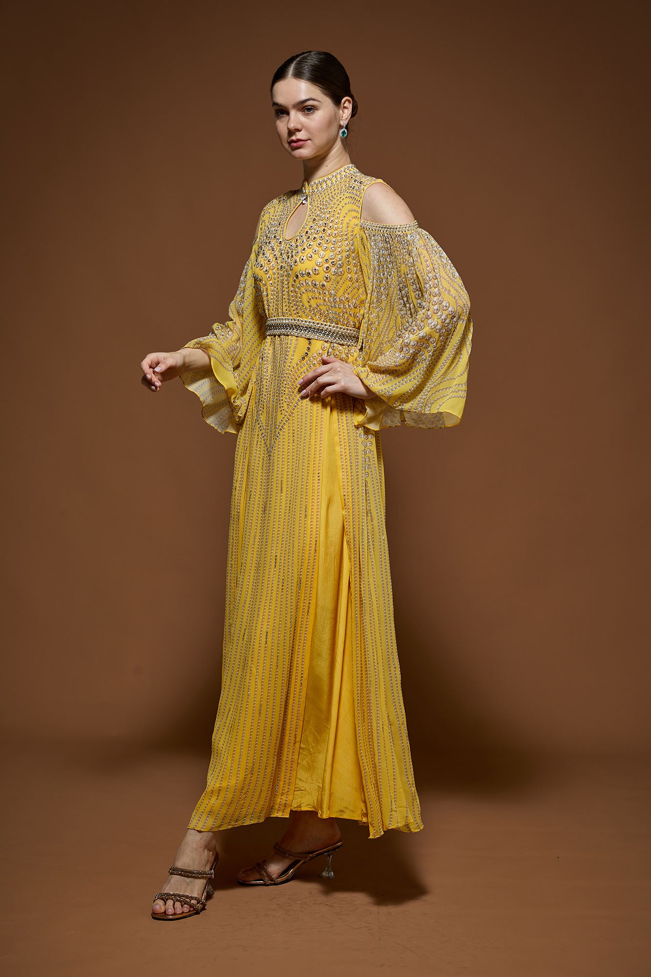 yellow-kaftan-nr299-3