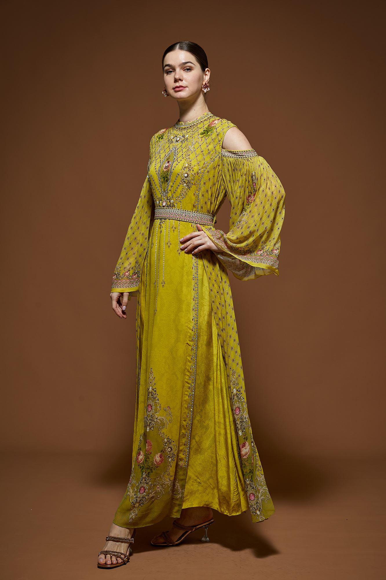 lime-yellow-kaftan-nrs422-4