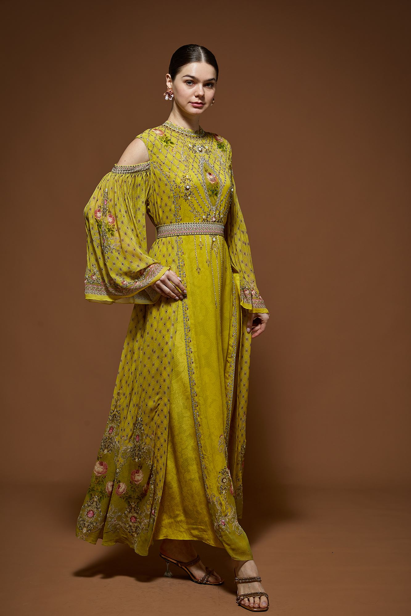 lime-yellow-kaftan-nrs422-5