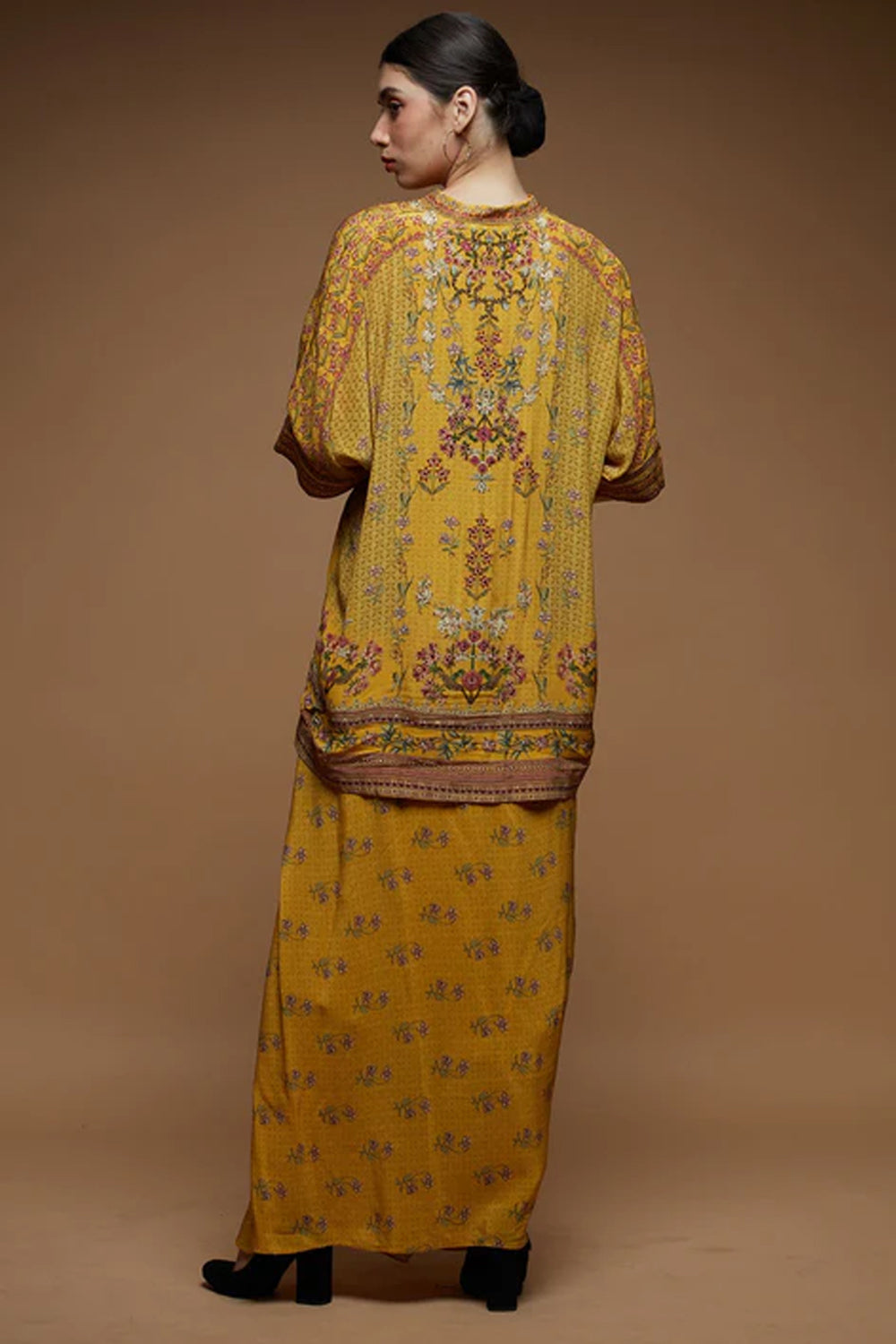 Mughal Floral Cape