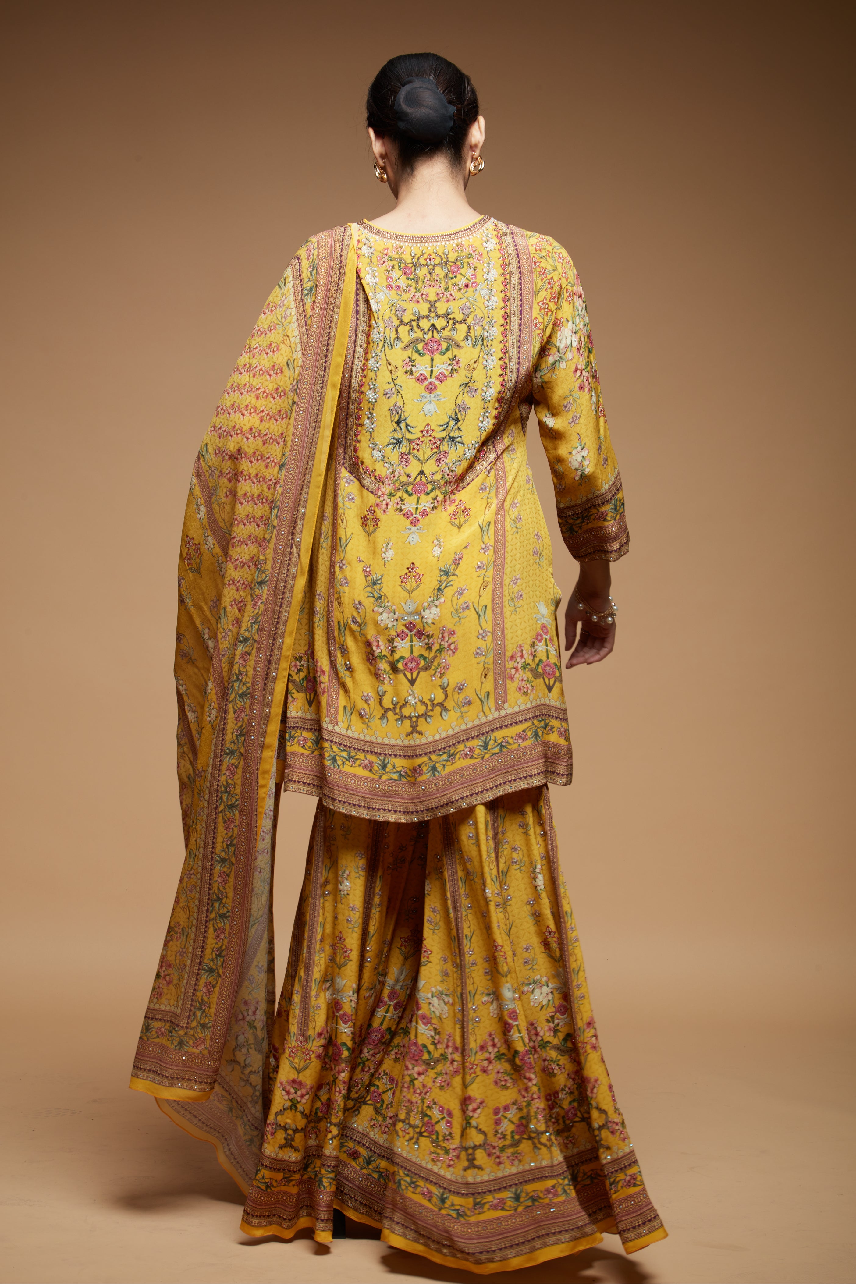 Mustard Color Sharara