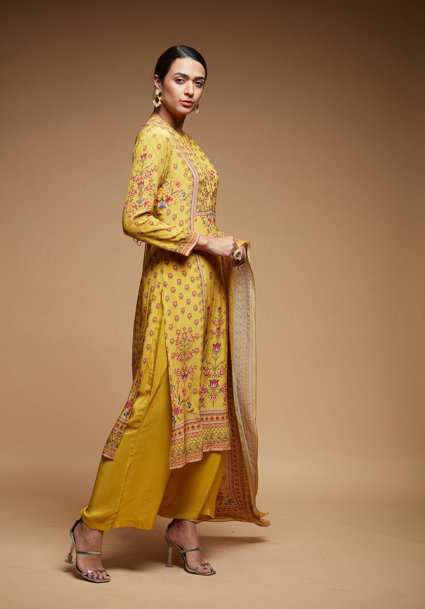 Mustard color Suit Set