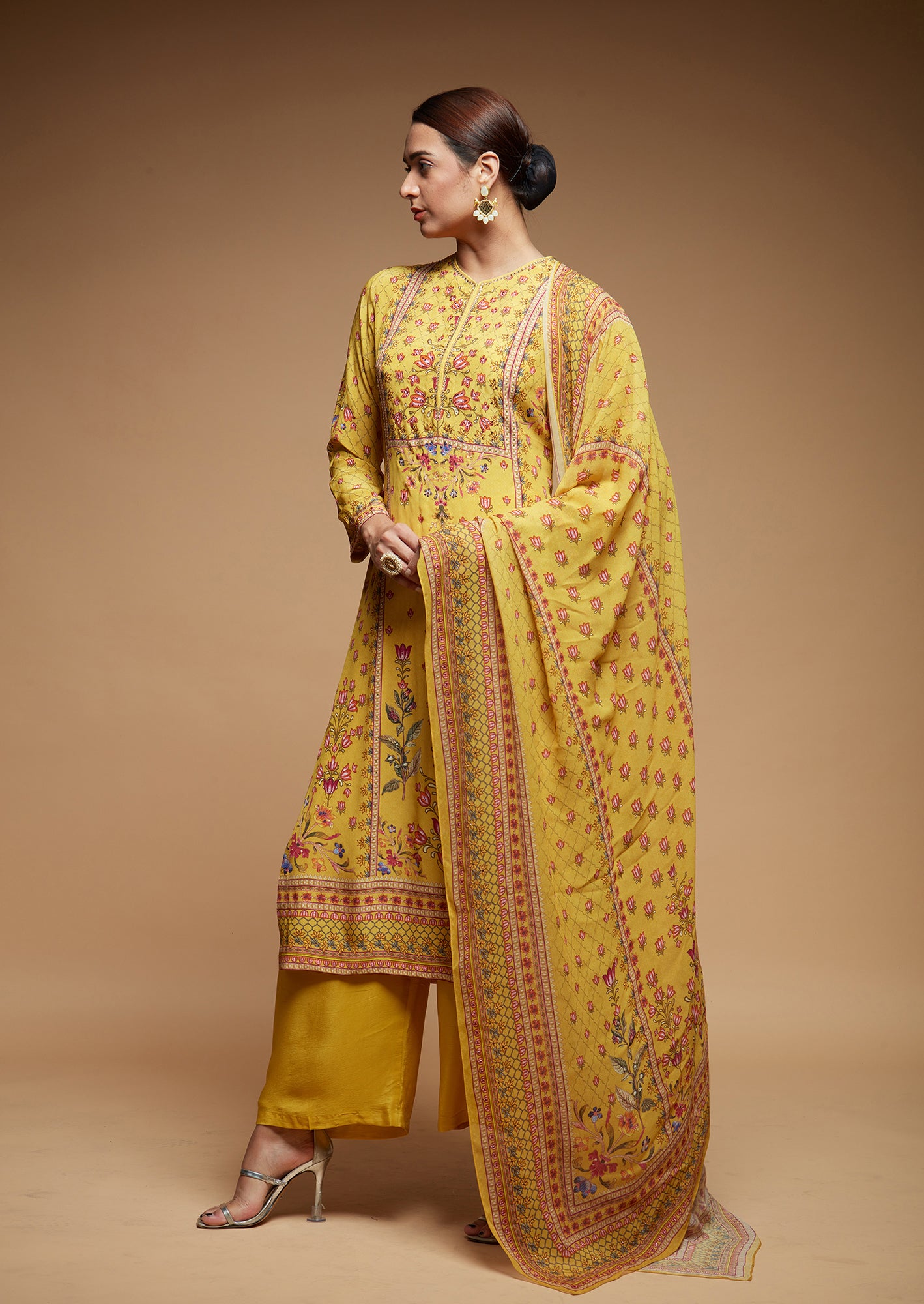 Mustard color Suit Set