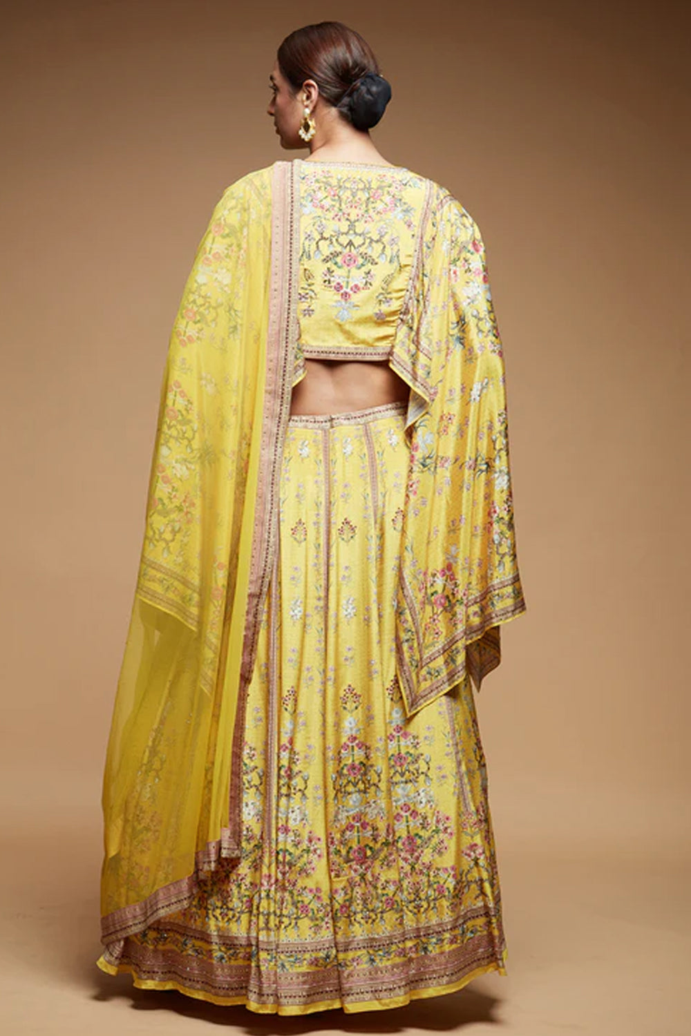 Mustard Lehenga Set