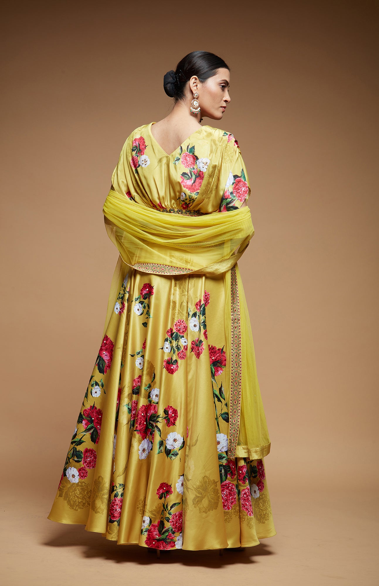 Mustard Color Lehenga