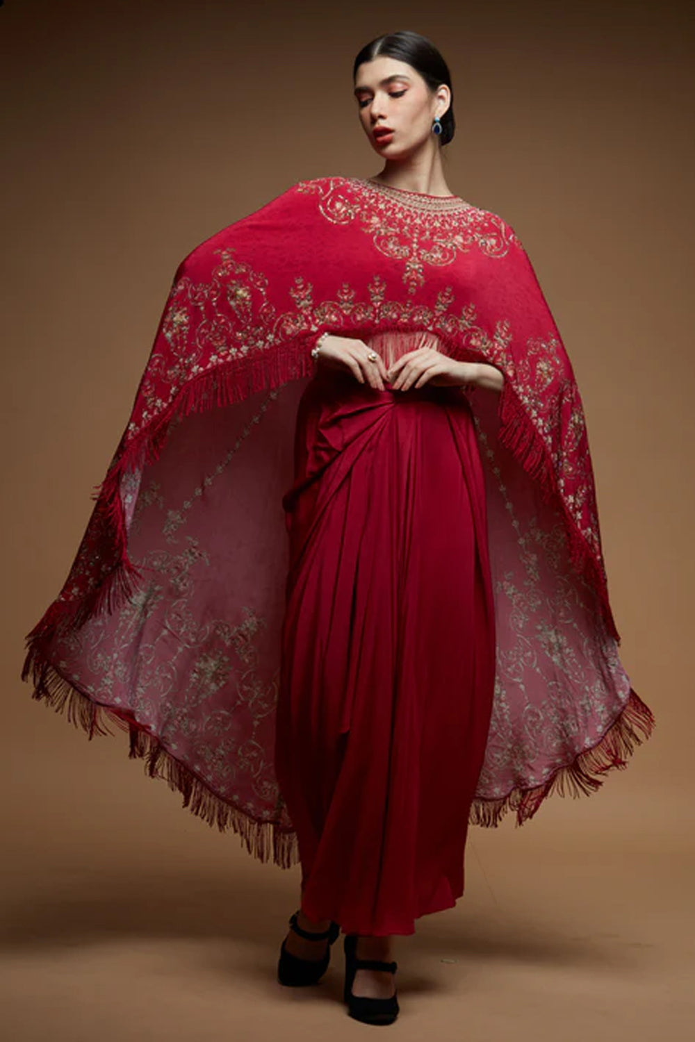 Fuchsia Victorian Cape