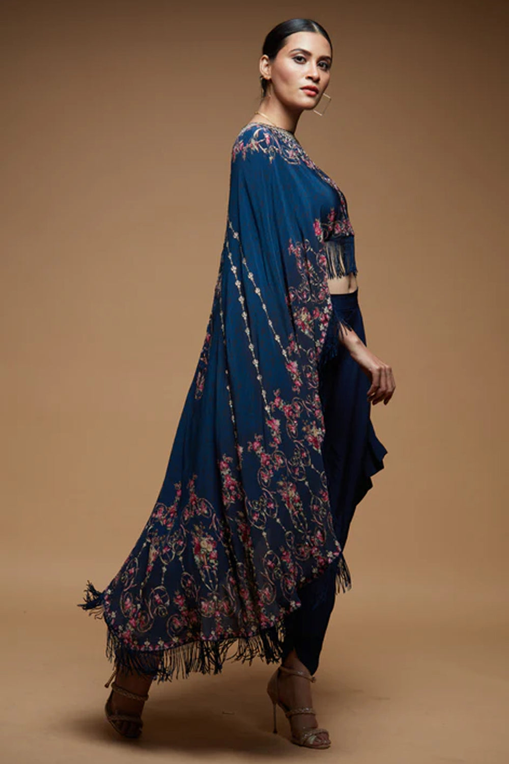 Blue Victorian Cape